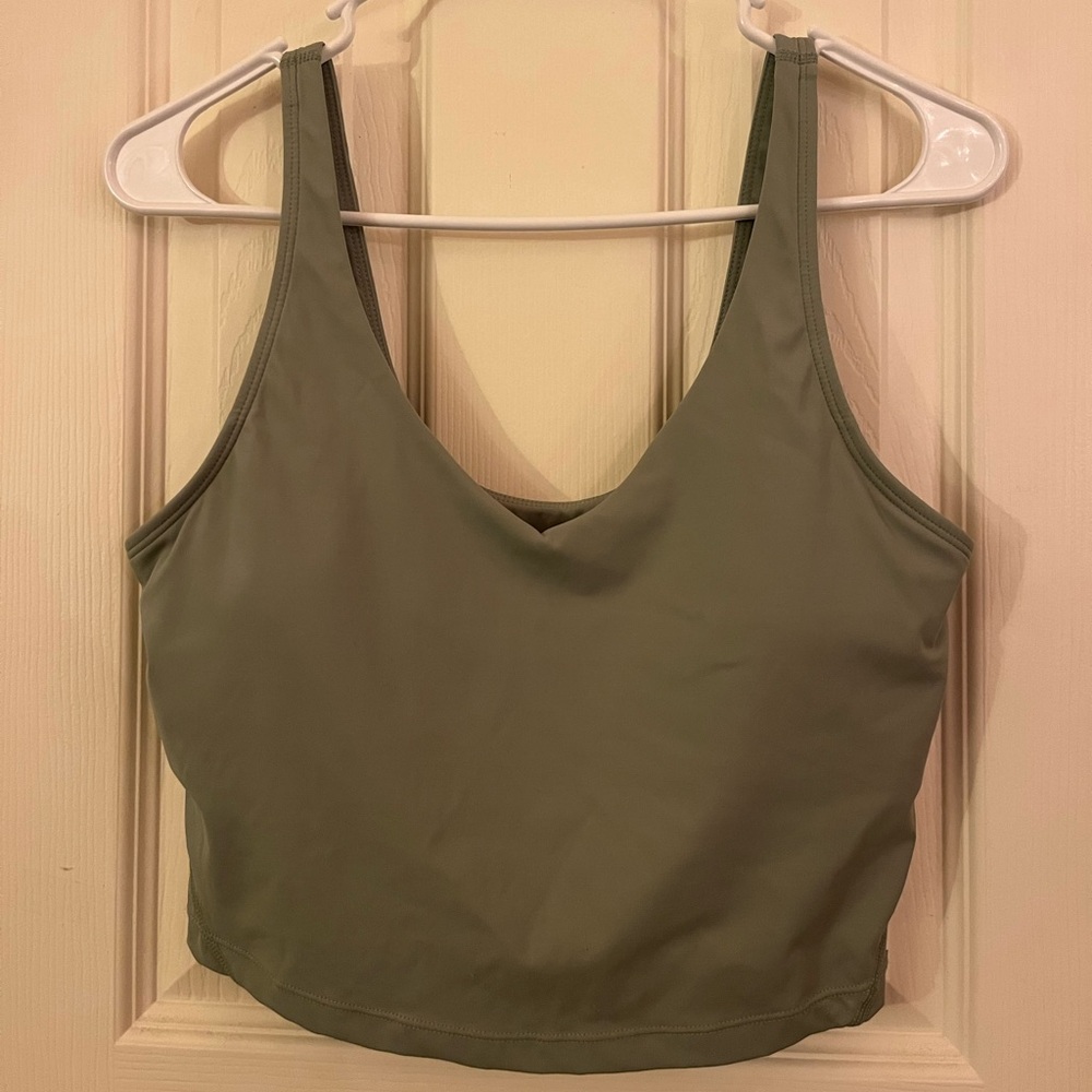 light green align top